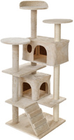 Cat scratching post with 7 levels