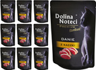 DOLINA NOTECI PREMIUM WET FOOD FOR STERILIZED CATS DUCK DISH SET 10x85g