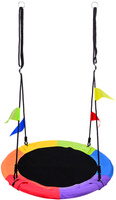 Garden swing crow's nest for children 110 cm