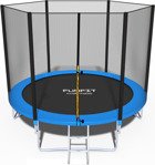 Garden trampoline for children 252 cm FUNFIT with external net and ladder