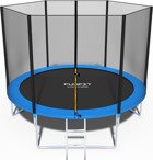 Garden trampoline for children 312 cm FUNFIT with external net and ladder