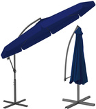 Garden umbrella on the side arm, foldable