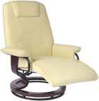 TV lounge armchair with massage, heating and integrated footrest