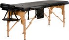 Table, massage bed 2-section wood