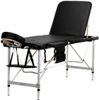 Table, massage bed 3-section aluminium