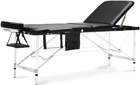 Table, massage bed 3-section aluminium XXL