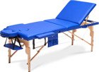 Table, massage bed 3-section wood XXL