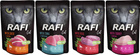 Wet cat food Rafi Cat Adult MIX OF FLAVORS 40x100g