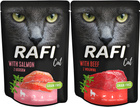 Wet cat food Rafi Cat MIX OF FLAVORS 10x300g