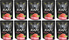 Wet cat food with salomon Rafi Cat 30x300g