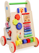 Wooden Interactive Walker/Educational Ride-On for Children