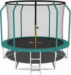 Garden Trampoline PREMIUM for Children 312cm (10FT) with Inner Net and Ladder