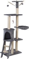 Cat scratcher XL with toys