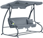 Garden swing "Relax Plus" grey