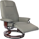 TV lounge armchair with massage, heating and integrated footrest