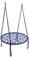 Garden swing crow's nest for children