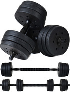 Bituminous dumbbells 20 kg Set 2x10kg