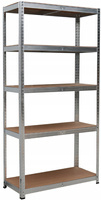 Metal storage rack 150x75x30 cm