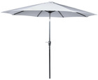 Garden umbrella on the side arm, foldable