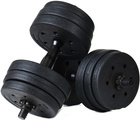 Bituminous dumbbells 20 kg set 2x10 kg