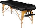 Table, massage bed 2-section wood