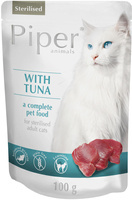 Wet cat food with tuna Piper Animals SET 10x100g