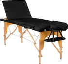 Stół, łóżko do masażu 3-segmentowe drewniane
