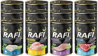 Mokra karma dla kota Rafi Cat Adult MIX SMAKÓW 12X400G