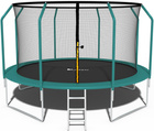 Garden Trampoline PREMIUM for Children 404cm (13FT) with Inner Net and Ladder