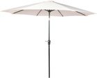 Garden umbrella on the side arm, foldable