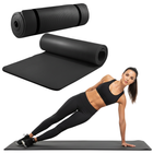 Bituminous dumbbells 30 kg set 2x15kg with long bar