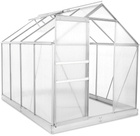 Polycarbonate Garden Greenhouse 250 cm x 190 cm x 195 cm - 4.75 m2